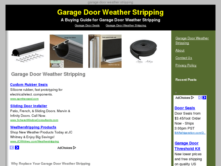 www.garagedoorweatherstripping.org