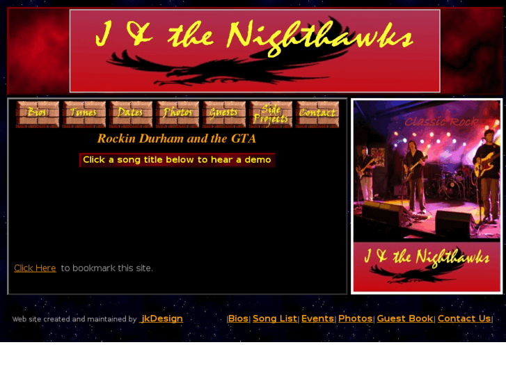 www.jandthenighthawks.com