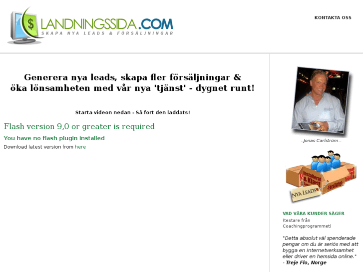 www.landningssida.com