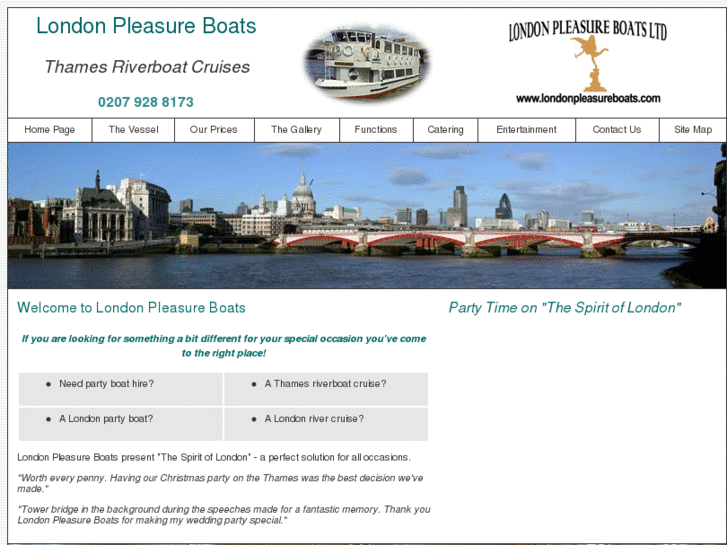 www.londonpleasureboats.com