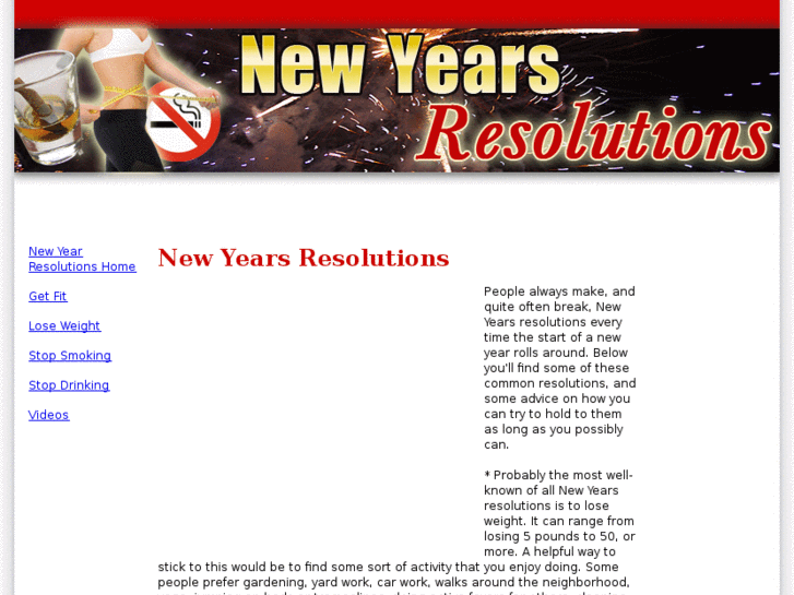 www.new-year-resolution.net