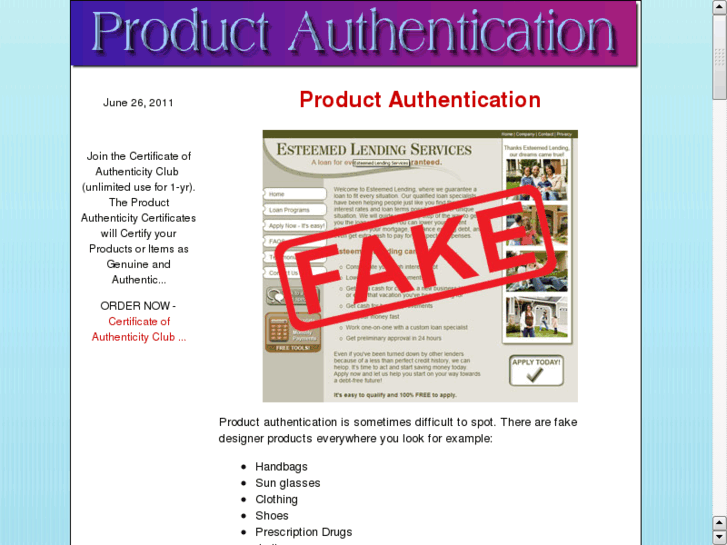 www.productauthenticity.com