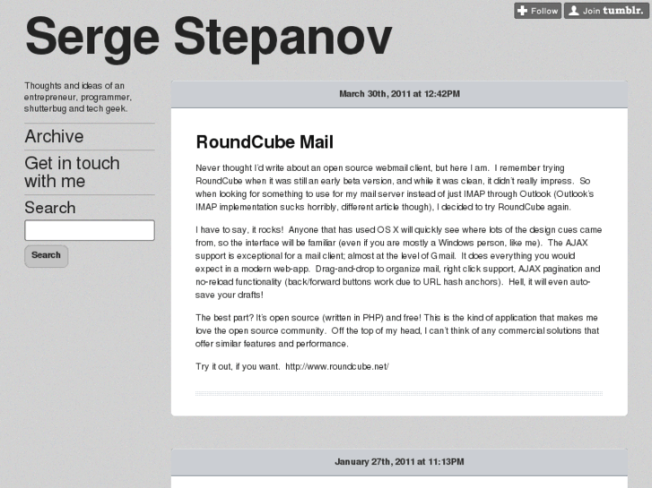 www.sergestepanov.com