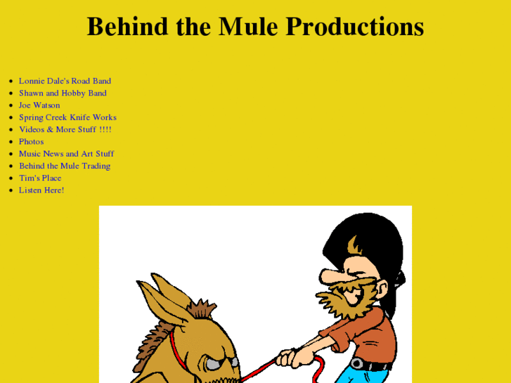 www.behindthemuleproductions.com