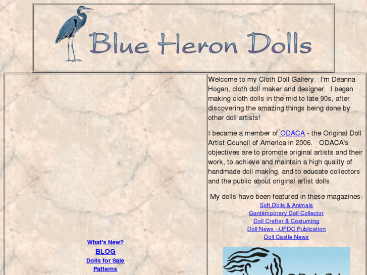 www.blueherondolls.com