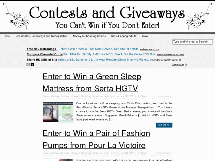 www.contestsandgiveaways.org