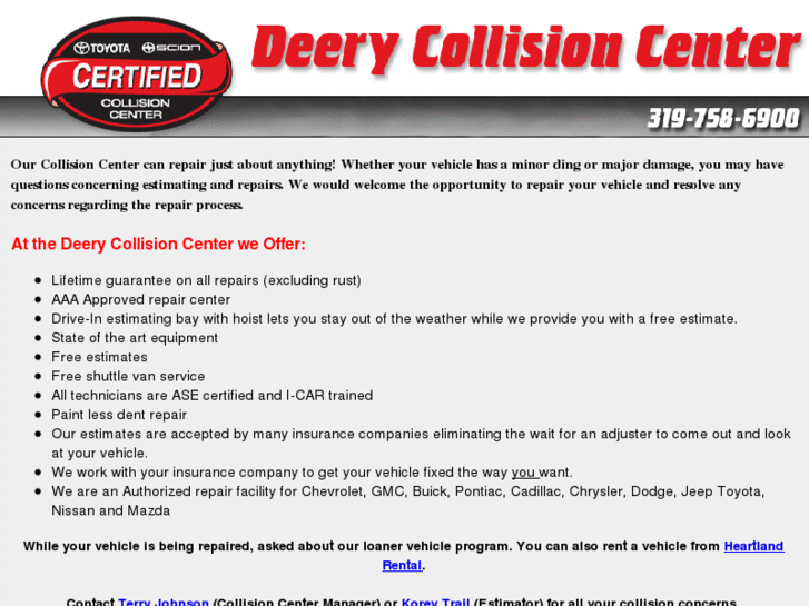 www.deerycollisioncenter.com