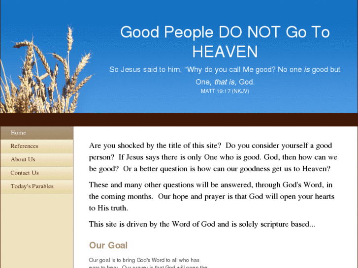 www.goodpeopledonotgotoheaven.com