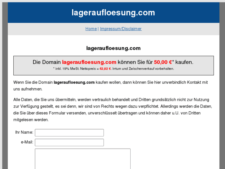 www.lageraufloesung.com