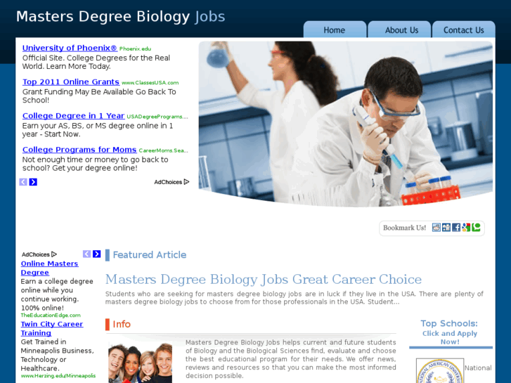 www.mastersdegreebiologyjobs.com