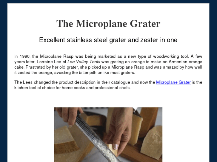 www.microplanegrater.net