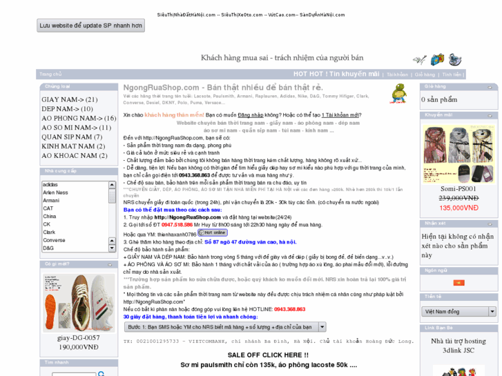www.ngongruashop.com