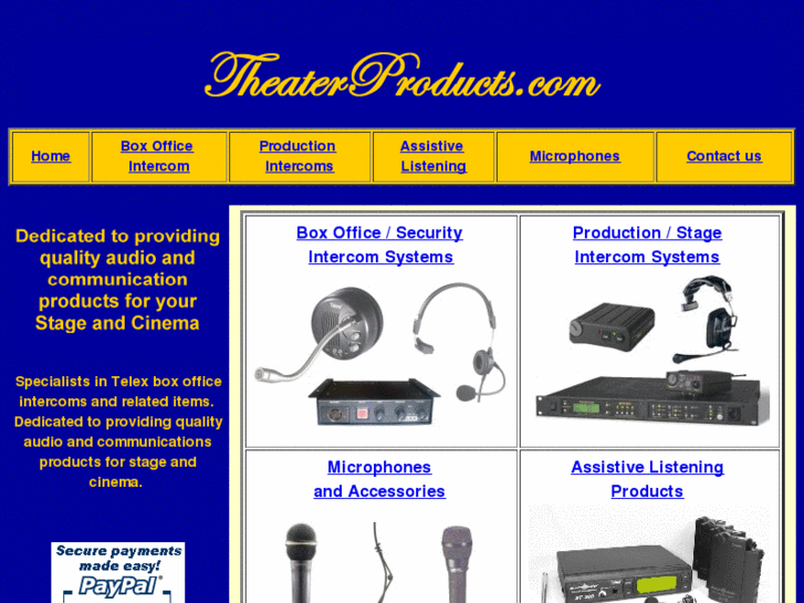 www.theaterproducts.com