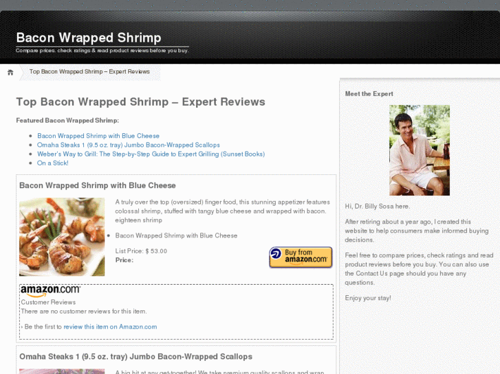 www.baconwrappedshrimp.net