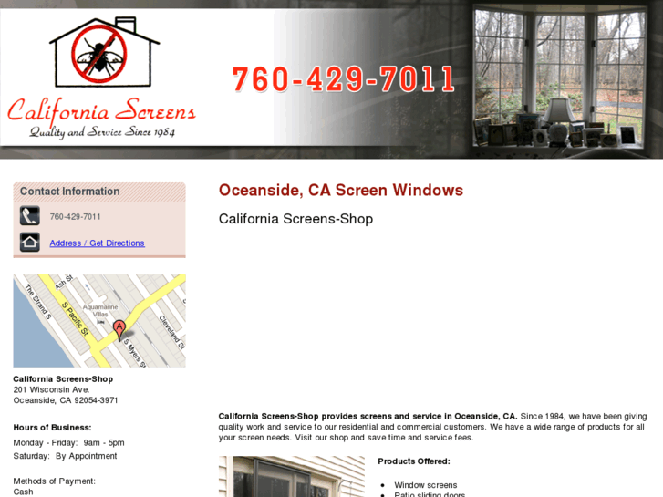 www.cascreensandservice.com