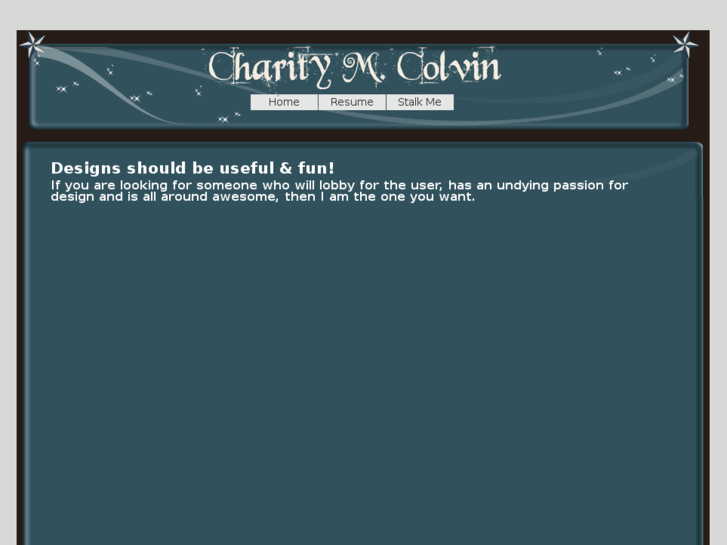 www.charitycolvin.com