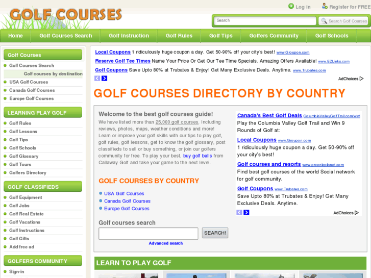 www.golfcoursesguide.org