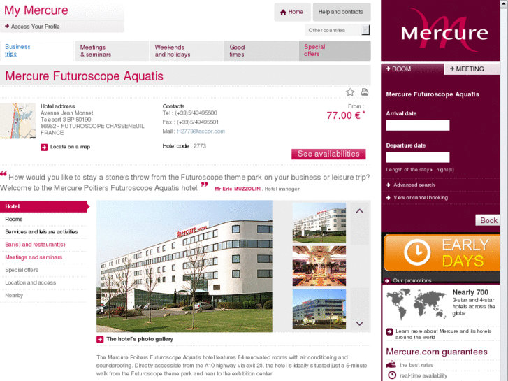 www.mercure-futuroscope-aquatis.com