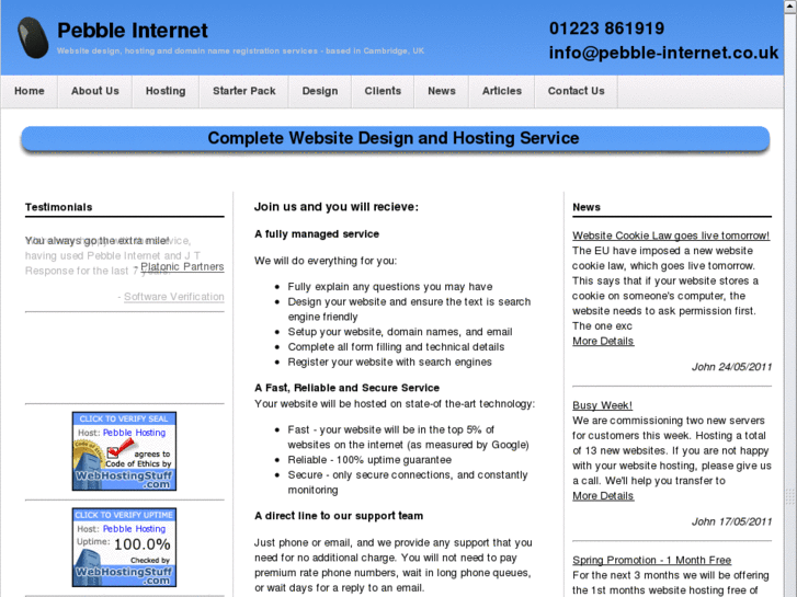www.pebble-hosting.co.uk