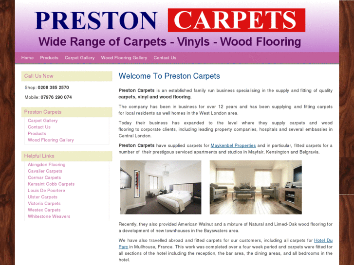 www.prestoncarpets.com