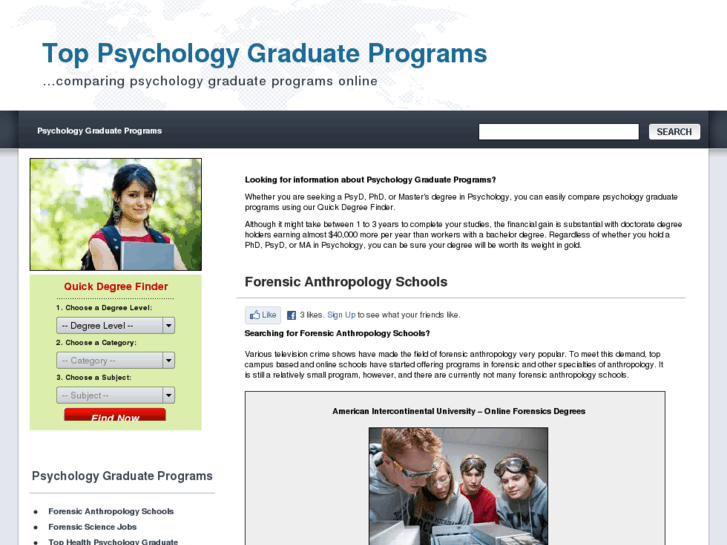 www.toppsychologygraduateprograms.org