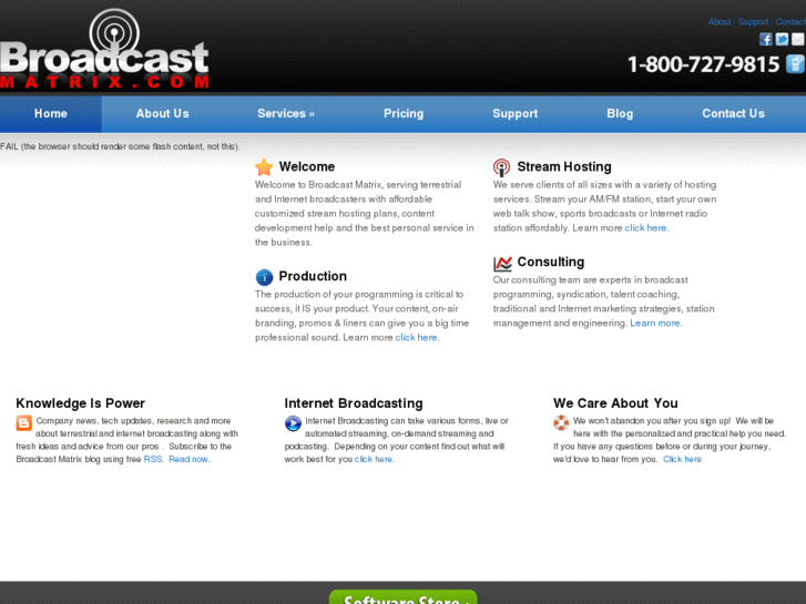 www.broadcaststreamhost.net