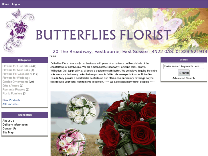 www.butterfliesflorist.info