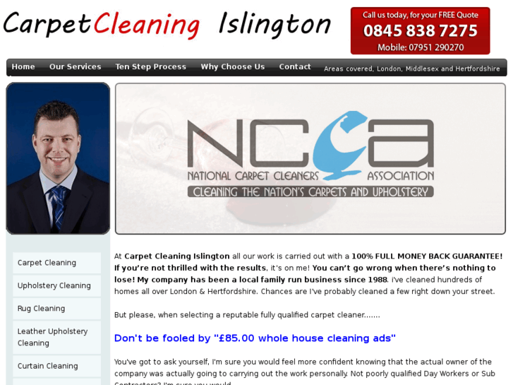 www.carpetcleaningislington.net