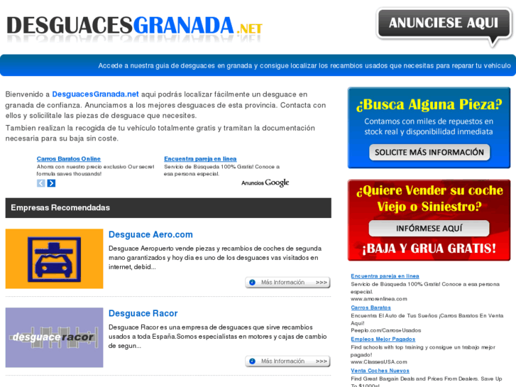 www.desguacesgranada.net