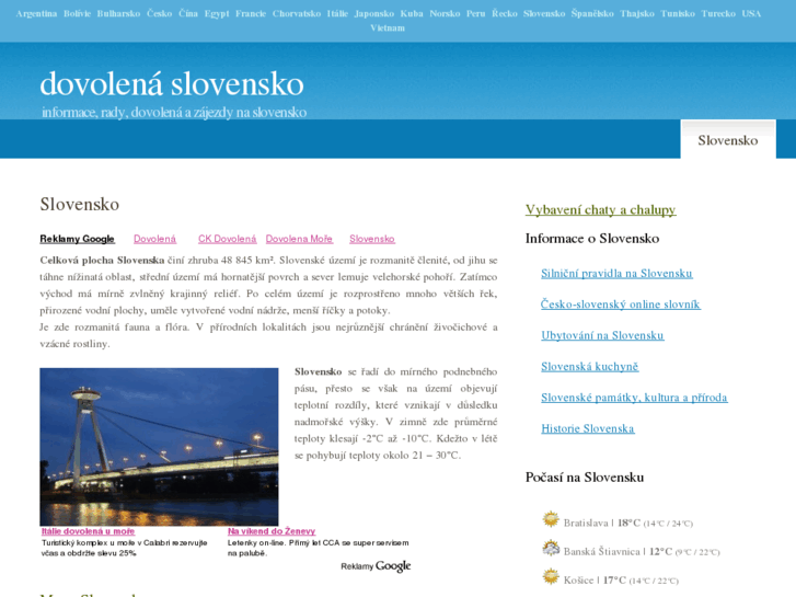 www.dovolena-slovensko.com