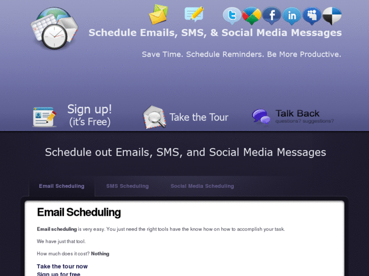 www.emailscheduling.com