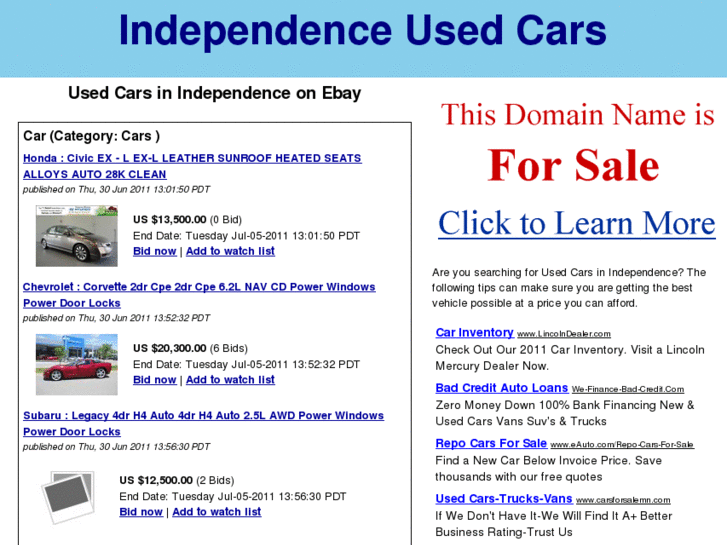 www.independenceusedcars.com