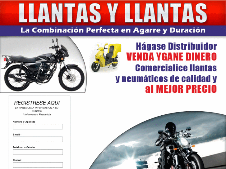 www.llantasyllantas.com