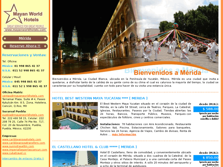 www.mayanworldhotels.com