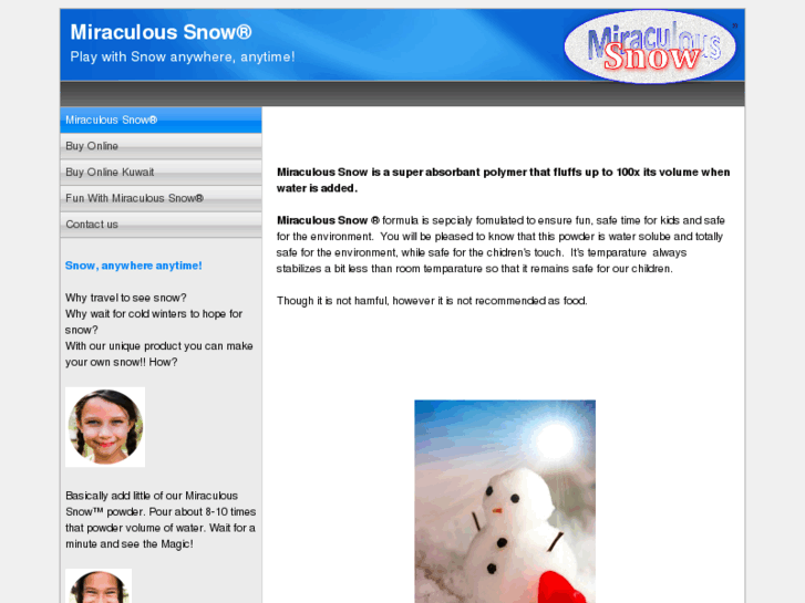 www.miraculoussnow.com