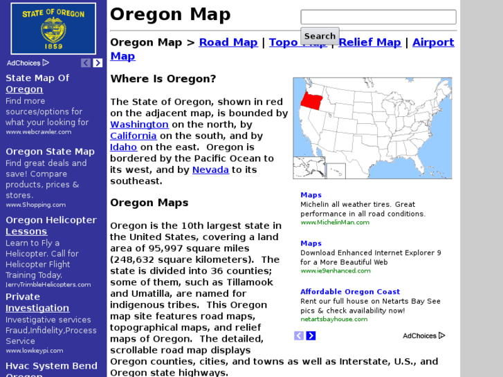 www.oregon-map.org