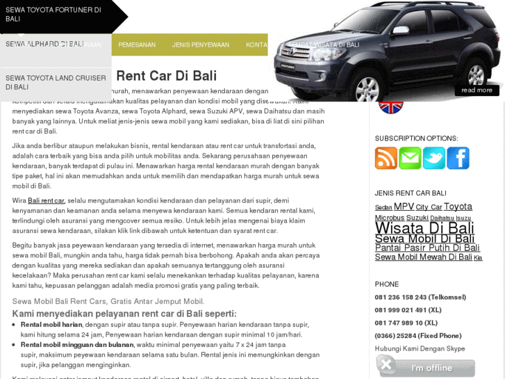 www.rentalmobilbali.net