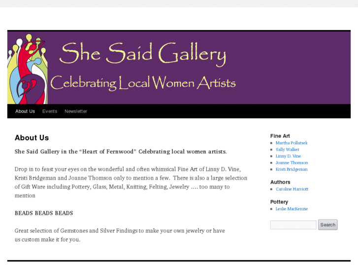 www.shesaidgallery.ca