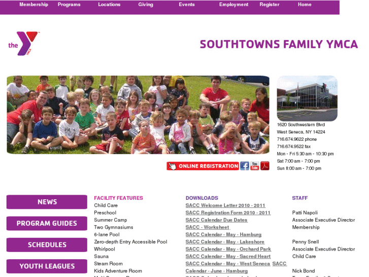 www.southtownsfamilyymca.org