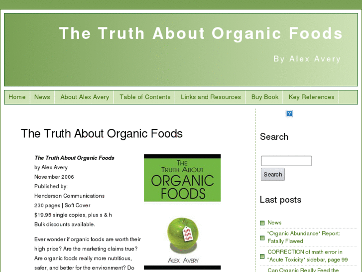 www.thetruthaboutorganicfoods.org
