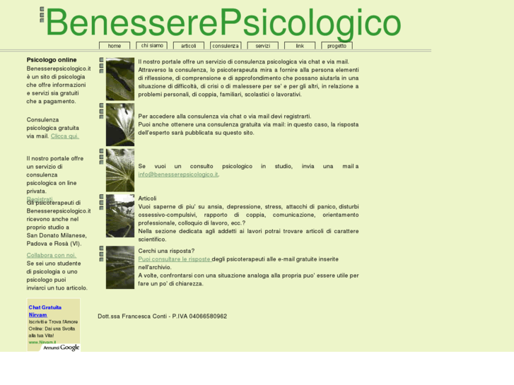 www.benesserepsicologico.com