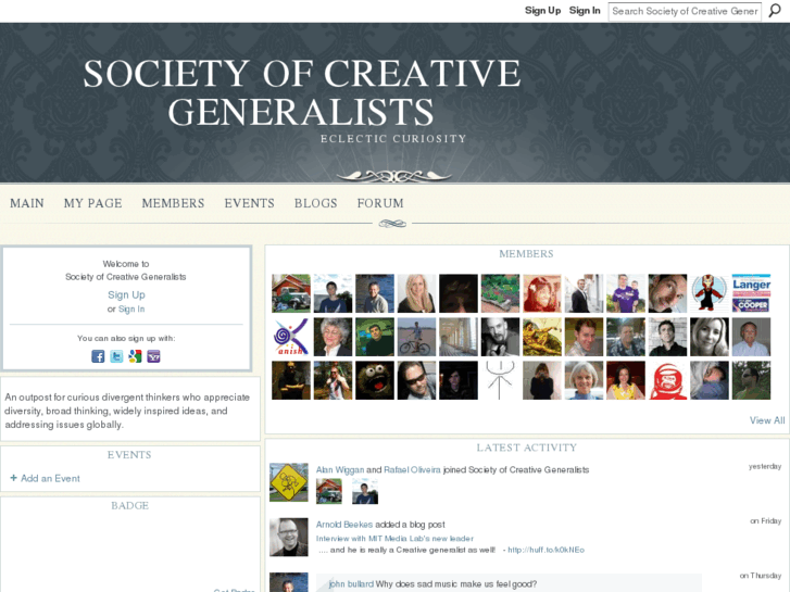 www.creativegeneralist.org