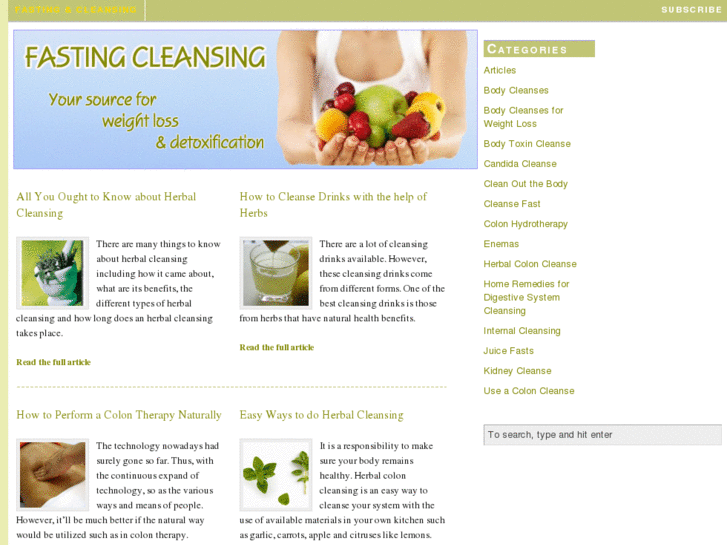 www.fastingcleansing.com