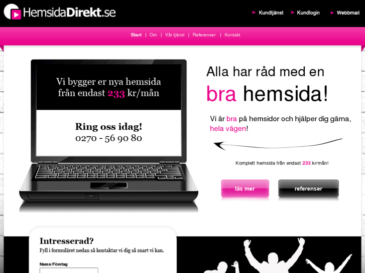 www.hemsidadirekt.se