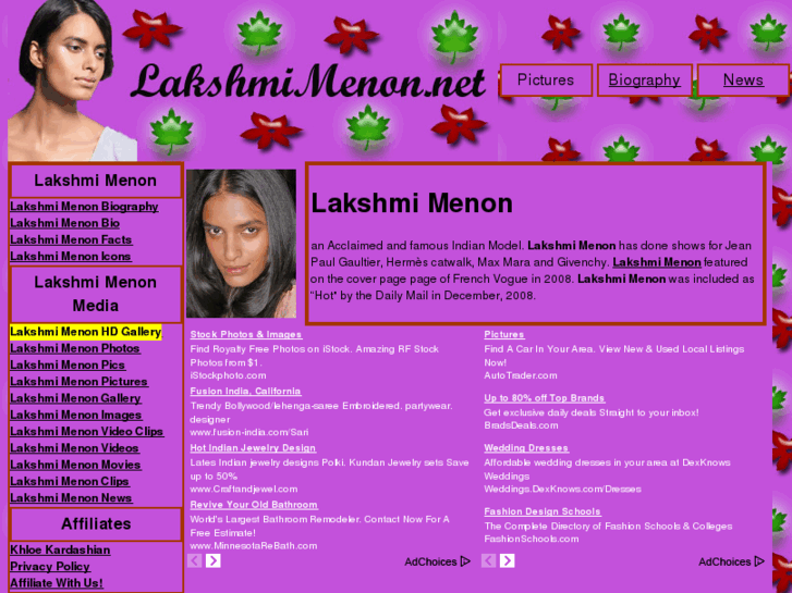 www.lakshmimenon.net