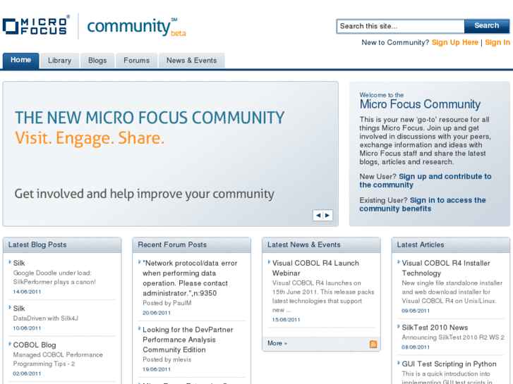 www.microfocusdevelopercommunity.net