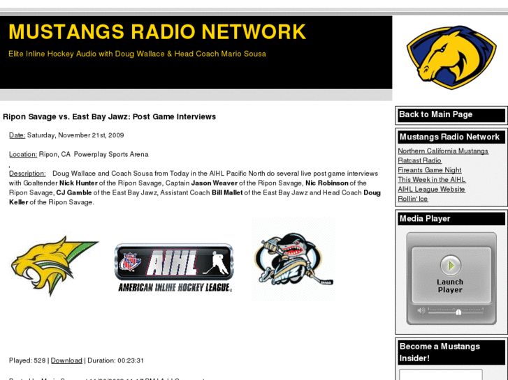 www.mustangsradio.net