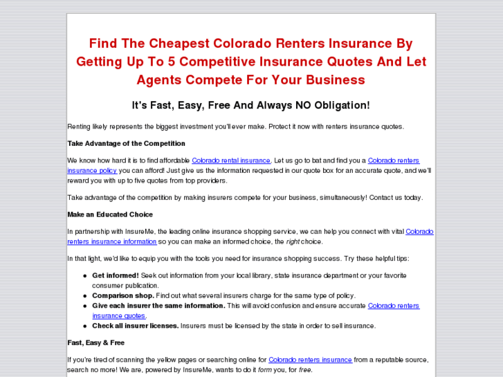 www.rentersinsurancescolorado.com