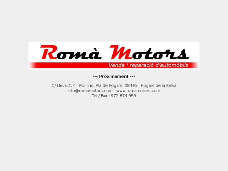 www.romamotors.com