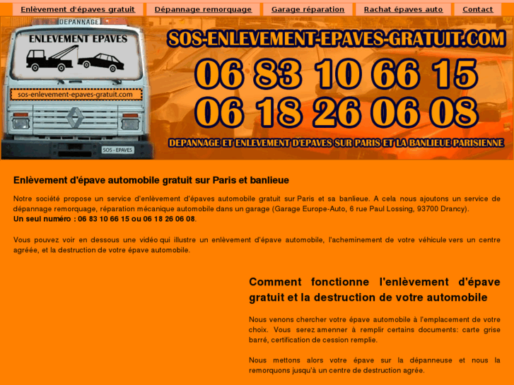 www.sos-enlevement-epaves-gratuit.com